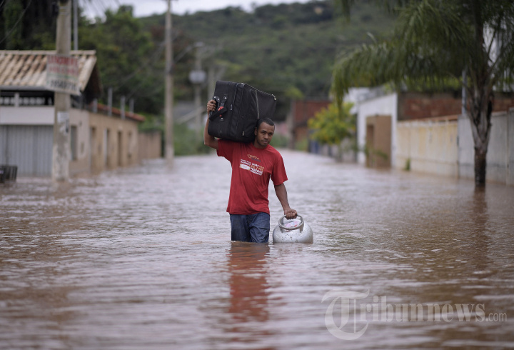 Banjir di Tenggara Brasil Tewaskan Belasan Orang