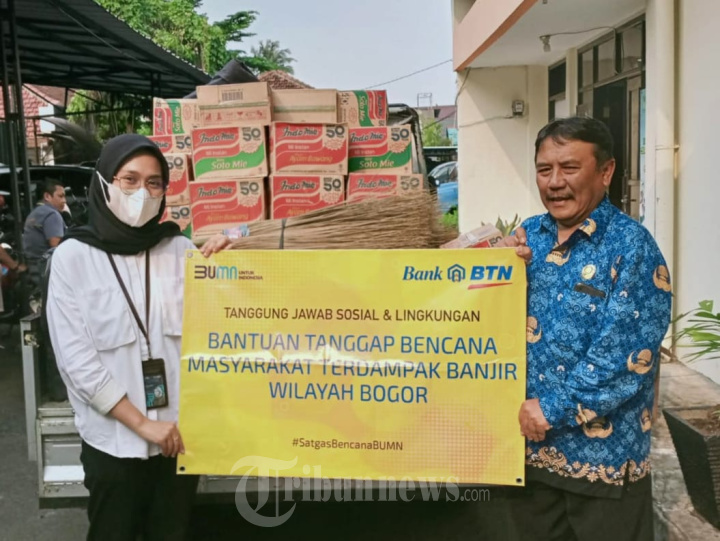 Bank BTN GRECEP Salurkan Bantuan Korban Bajir