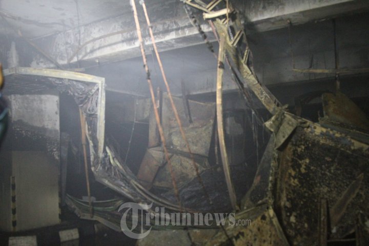 Basement Dirjen Pajak Terbakar