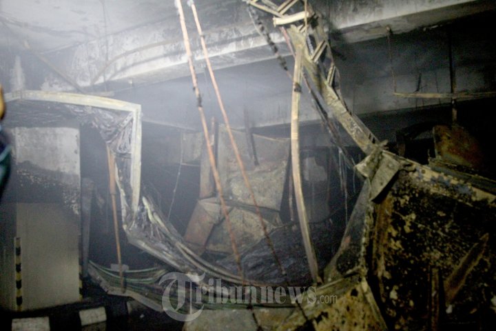 Basement Dirjen Pajak Terbakar