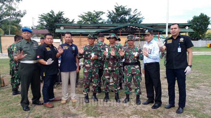 Batalyon Zeni Tempur 2/SG Perangi Narkoba