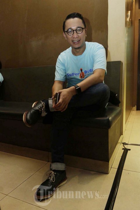 Bayu Oktara di Acara Konpers Film Super Didi