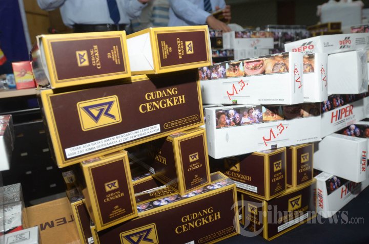 Bea dan Cukai Jawa Timur I Sita Rokok Tanpa Cukai
