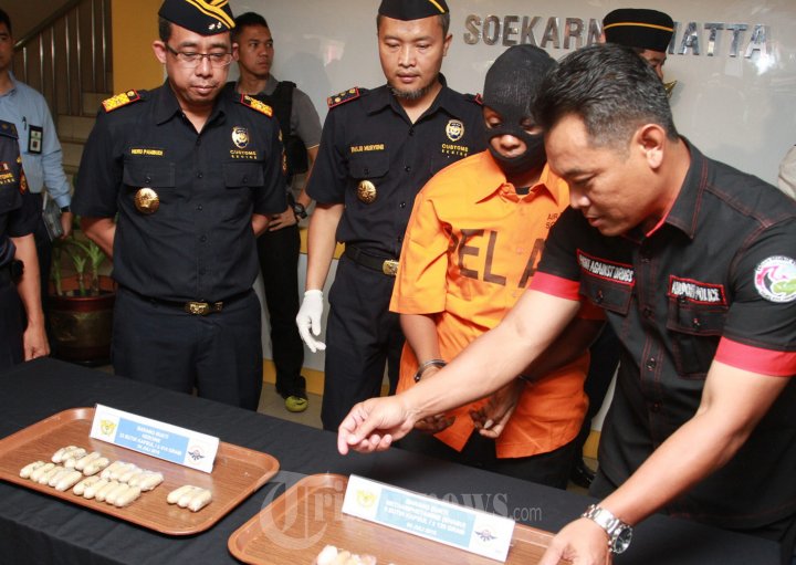 Bea dan Cukai Soekarno Hatta Tangkap Pengedar Narkoba