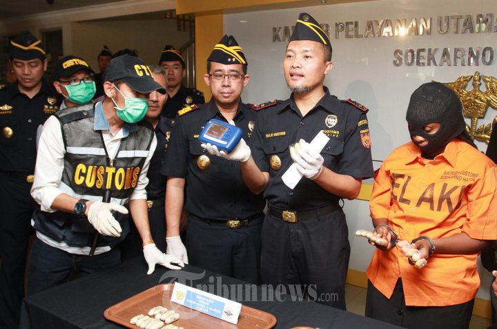 Bea dan Cukai Soekarno Hatta Tangkap Pengedar Narkoba