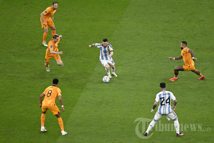 Belanda vs Argentina