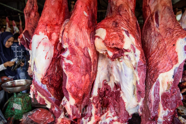Belanja Daging Tradisi Meugang di Aceh
