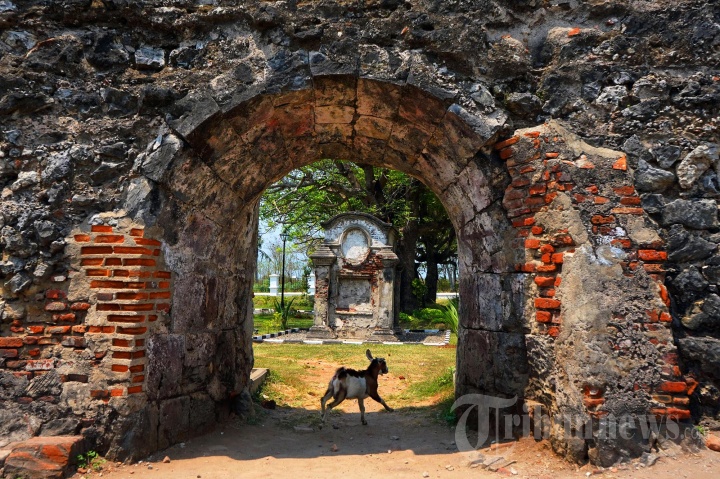 Benteng Speelwijk di Banten Lama