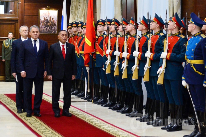 Bilateral Meeting Menhan RI Ryamizard Ryacudu dan Sergey Shoigu