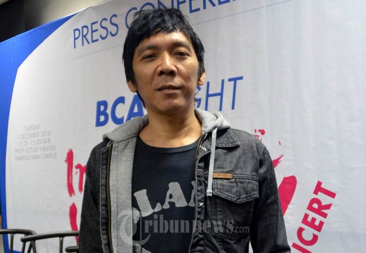 Bimbim Slank di Acara Wow Konser