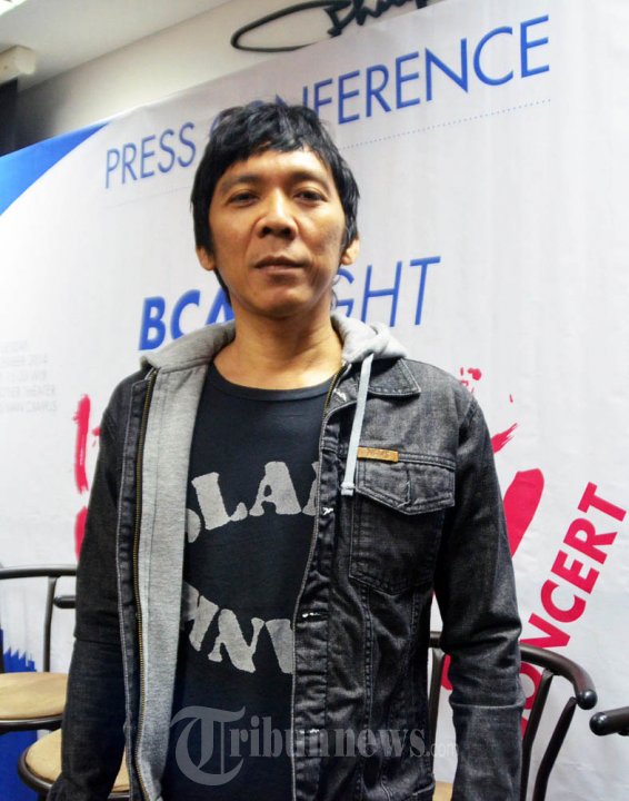 Bimbim Slank di Acara Wow Konser