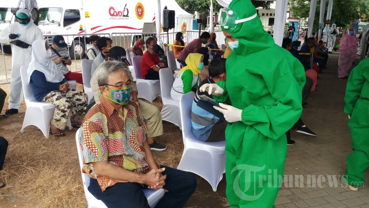 BIN Gelar Rapid Test Bagi Warga Cibodas Kota Tangerang