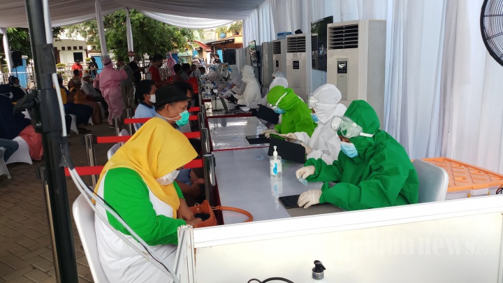 BIN Gelar Rapid Test Bagi Warga Cibodas Kota Tangerang