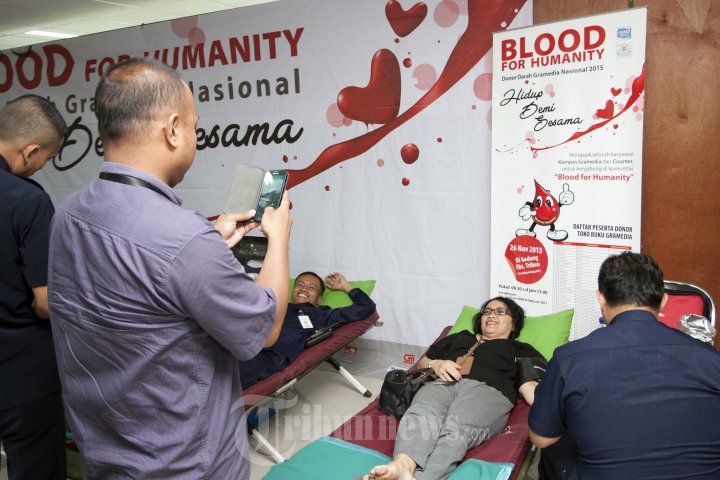 Blood For Humanity Donor Darah Gramedia Nasional