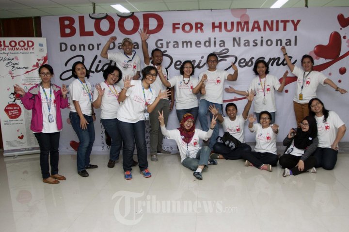 Blood For Humanity Donor Darah Gramedia Nasional