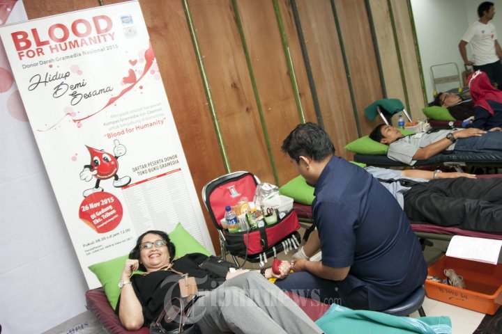 Blood For Humanity Donor Darah Gramedia Nasional