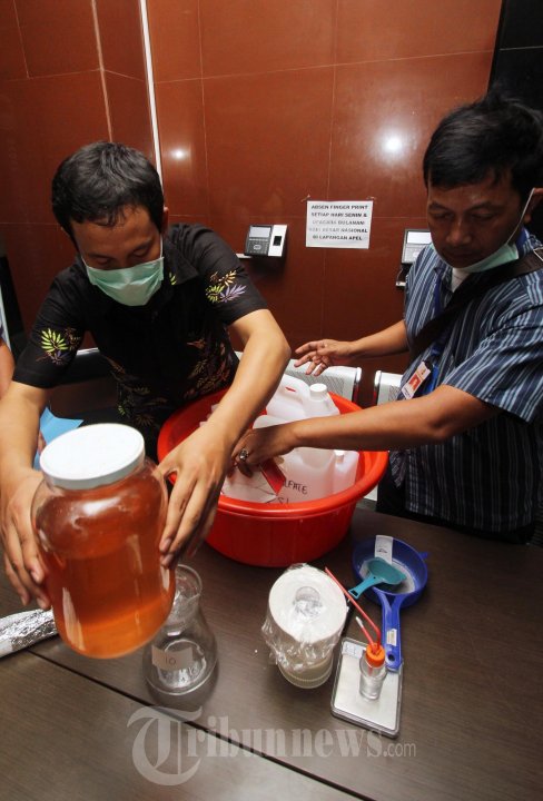 BNN Ungkap Produksi Narkoba Rumahan