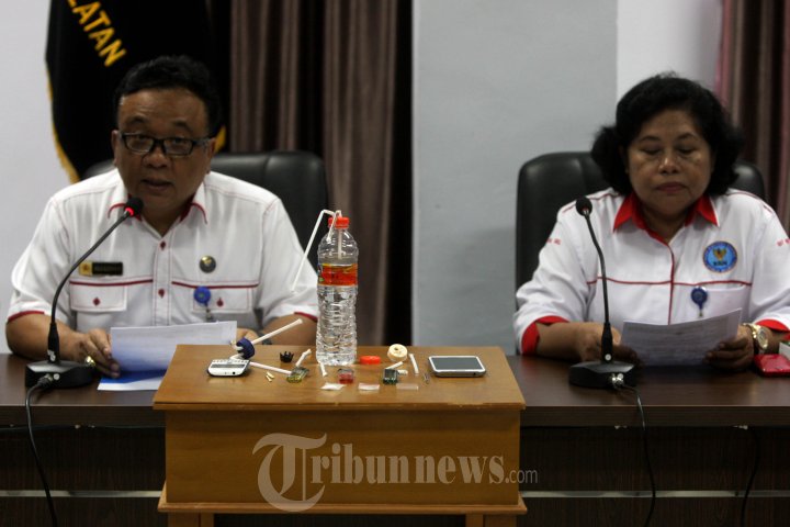 BNNP Ekspose Narkoba Jenis Sabu Milik Polisi Militer