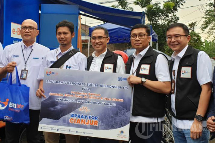 BRI Life Peduli Korban Gempa Cianjur
