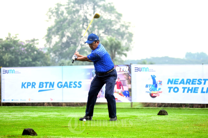 BTN Golf Tournament 2022 Sumbang 7.200 Pohon