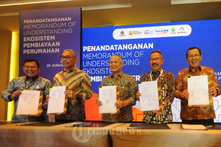 BTN Resmi Jadi Anggota Ekosistem Pembiayaan Perumahan