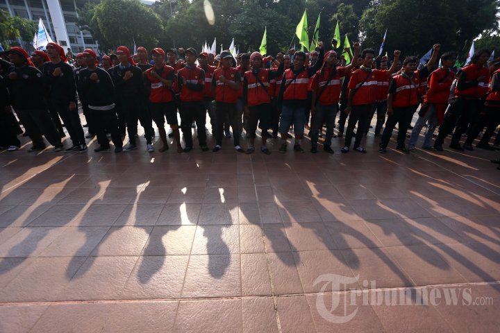 Buruh Kembali Beraksi di Jakarta