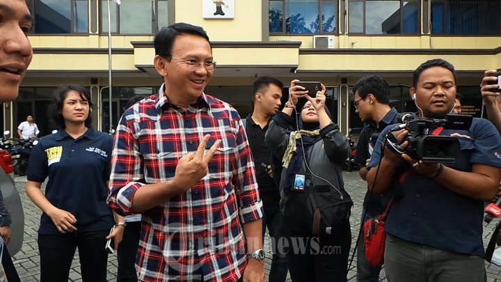 Cagub DKI Ahok Blusukan di Kebon Jeruk