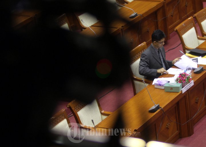 Capim KPK Laode Muhammad Syarif Ikuti Fit And Proper Test di DPR