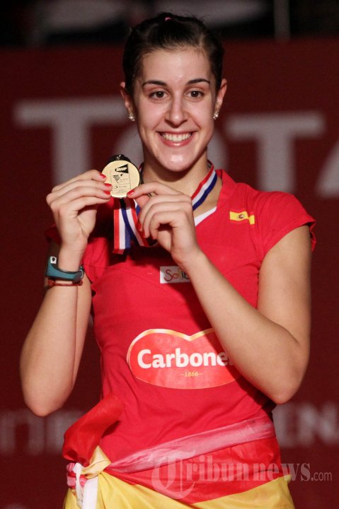 Carolina Marin Pertahankan Gelar Juara Dunia
