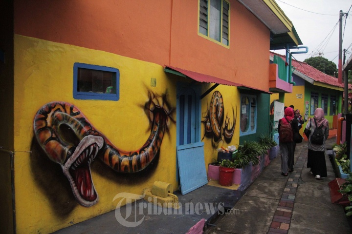 Cat Warna-Warni Kampung Rumah Tridi Kota Malang, Foto 1 #1686891 ...