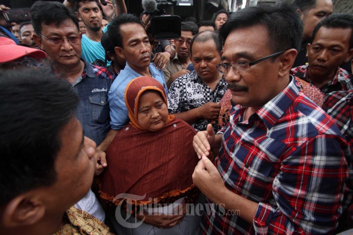 Cawagub Djarot Blusukan Ke Kampung Nelayan Cilincing