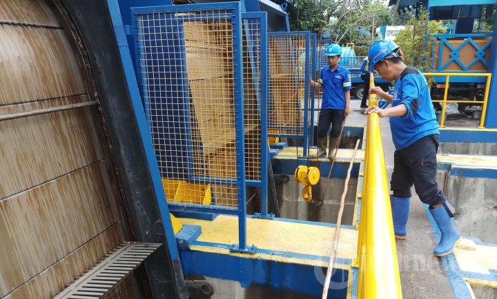 Cek Kesiapan Rumah Pompa Setia Budi Timur