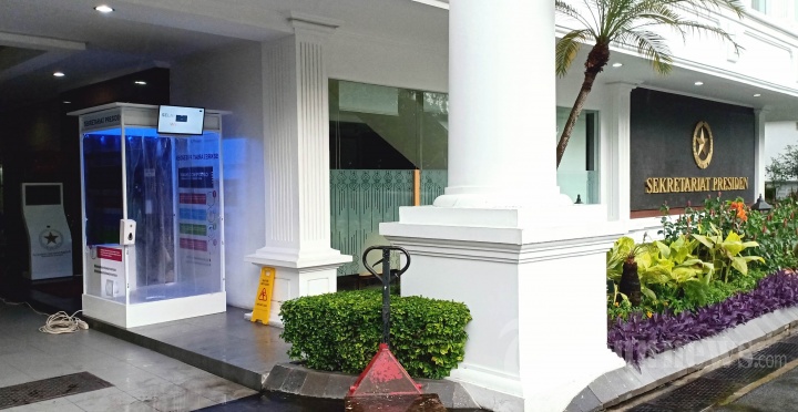 Chamber Sterilizer yang Dipasang di Lingkungan Istana Aman