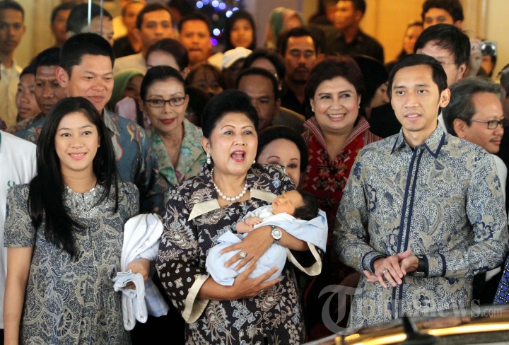 Cucu Kedua SBY Meninggalkan Rumah Sakit