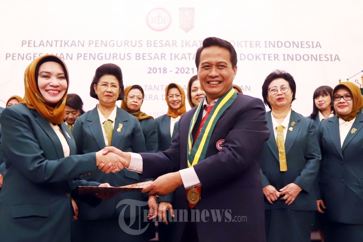 Daeng Mohammad Faqih Hadiri Pelantikan Pengurus IDI