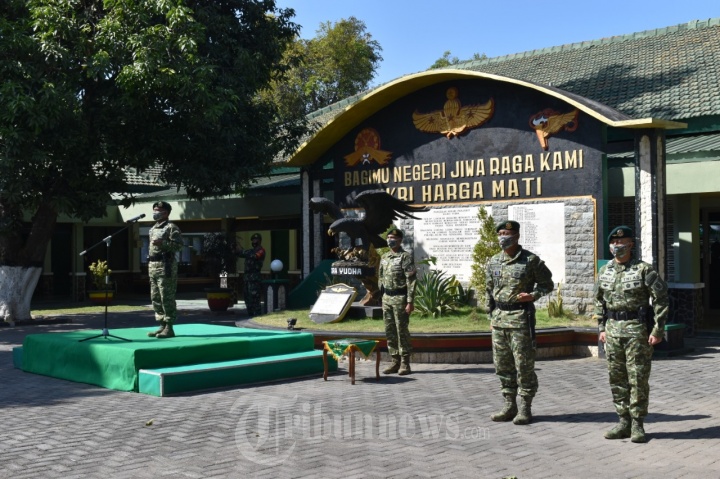 Danbrigif Para Raider 18 Kostrad Pimpin Sertijab Danyonif Para Raider 501/BY