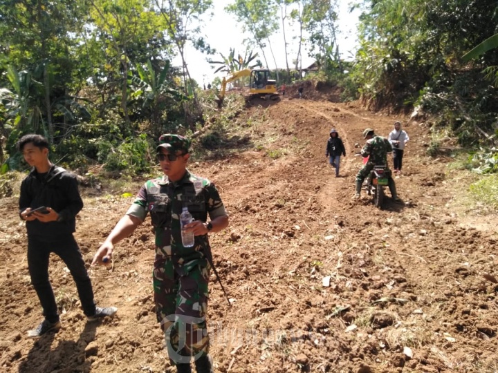 Dandim 0603/Lebak Kunjungi Lokasi TMMD