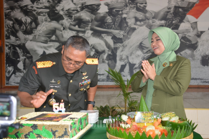 Danrem Merauke Pimpin Sertijab Kasiter dan Kasiren Korem 174/ATW