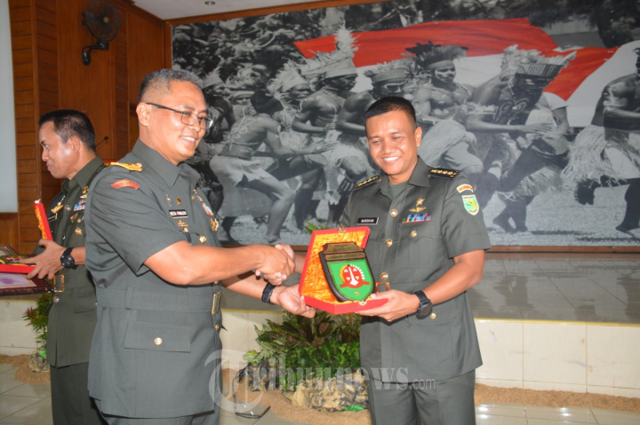 Danrem Merauke Pimpin Sertijab Kasiter dan Kasiren Korem 174/ATW