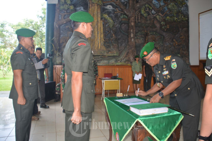 Danrem Merauke Pimpin Sertijab Kasiter dan Kasiren Korem 174/ATW