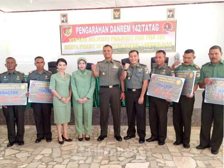 Danrem Tatag Beri Pengarahan Prajurit dan PNS TNI
