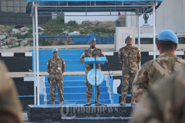 Dansatgas Indobatt Pimpin Purna Tugas Konga XXIII-L/Unifil