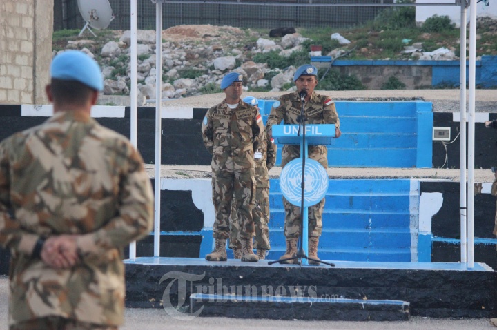 Dansatgas Indobatt Pimpin Purna Tugas Konga XXIII-L/Unifil