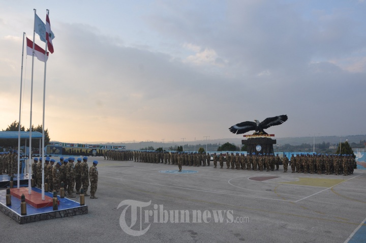 Dansatgas Indobatt Pimpin Purna Tugas Konga XXIII-L/Unifil