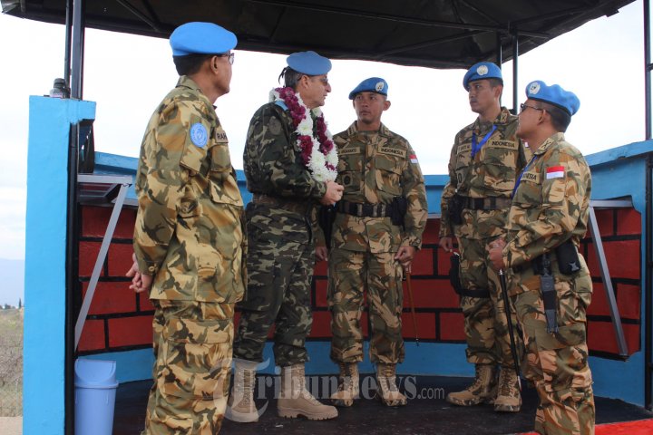 Dansektor Timur Unifil kunjungi Markas Indobatt di Lebanon Selat