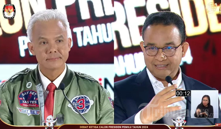 Debat Ketiga Calon Presiden 2024