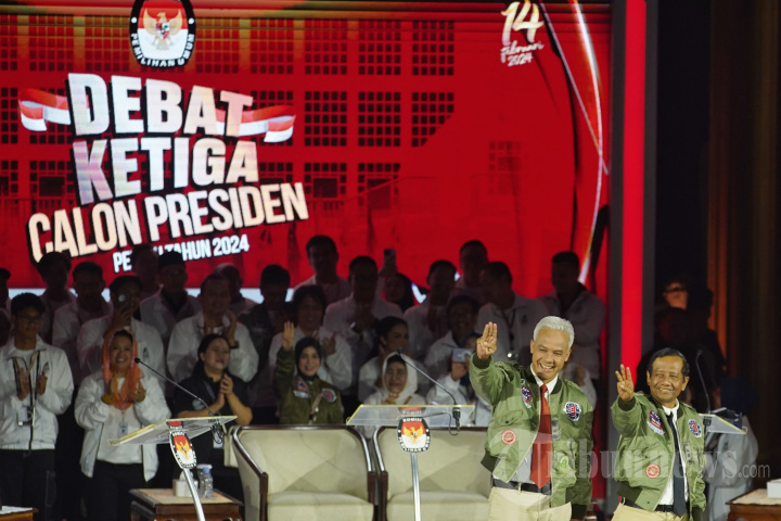 Debat Ketiga Pilpres 2024