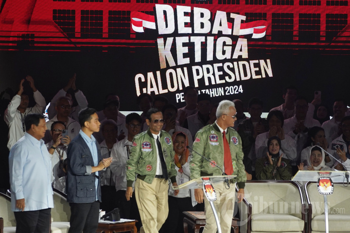 Debat Ketiga Pilpres 2024
