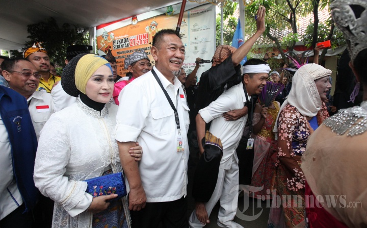 Deddy Mizwar dan Dedi Mulyadi Daftar Pilgub 2018 ke KPU Jabar