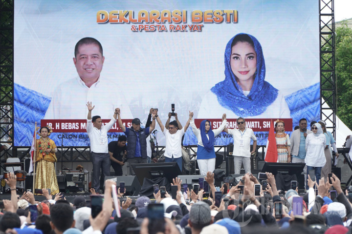 Deklarasi Besti dan Pesta Rakyat di Polewali Mandar